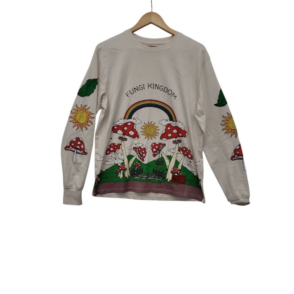 Urban Outfitters CHNGE Fungi Kingdom Long Sleeve Tshirt Women's Size Medium